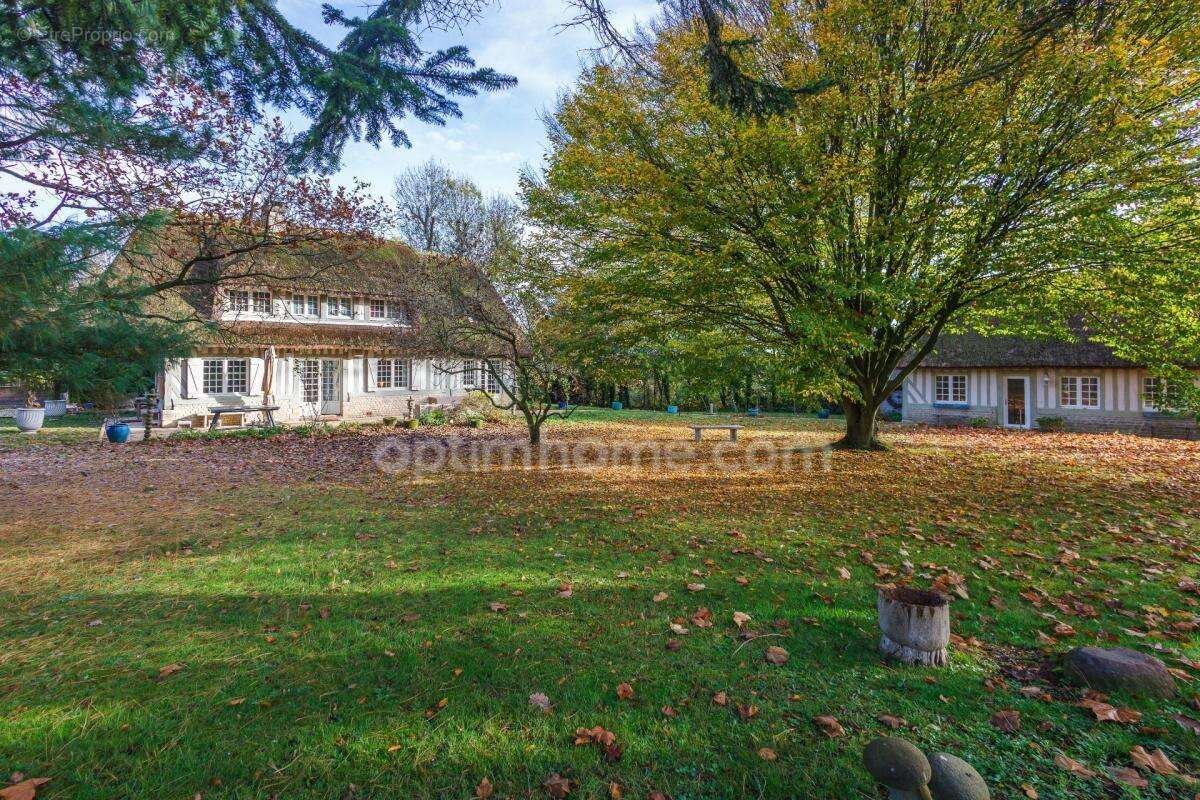 Aux portes de honfleur – ensemble immobilier avec 2 maisons normandes - dépendances - terrain 7 300 m² - photo 11