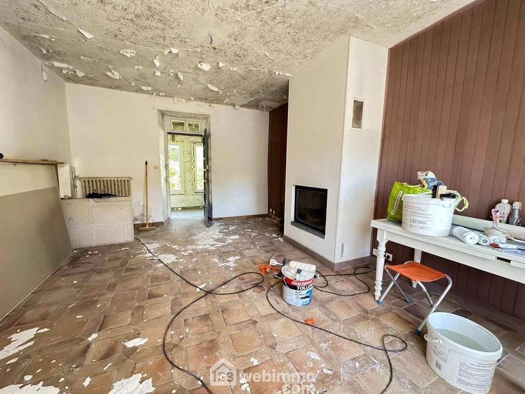 Avec sa cheminée pour vos soirées d&#039;hiver - Maison à CHERET