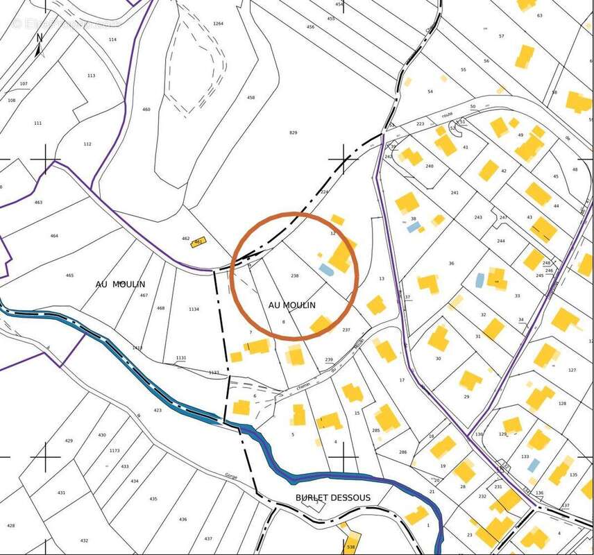 Terrain à LA TERRASSE