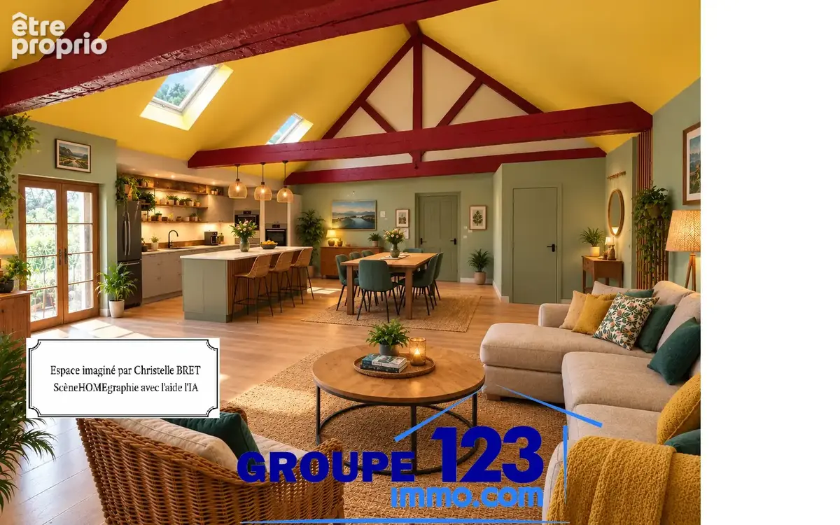 Au coeur de la Puisaye touristique, double longère de 390 m2 sur terrain de 2413m2 au calme - photo 25