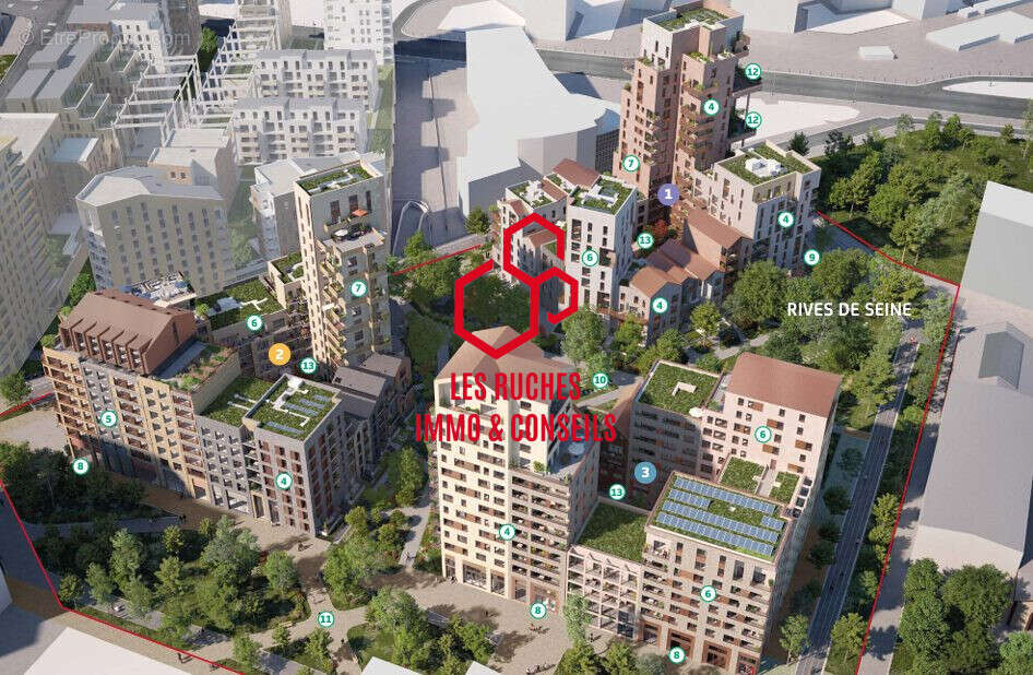 Appartement à IVRY-SUR-SEINE