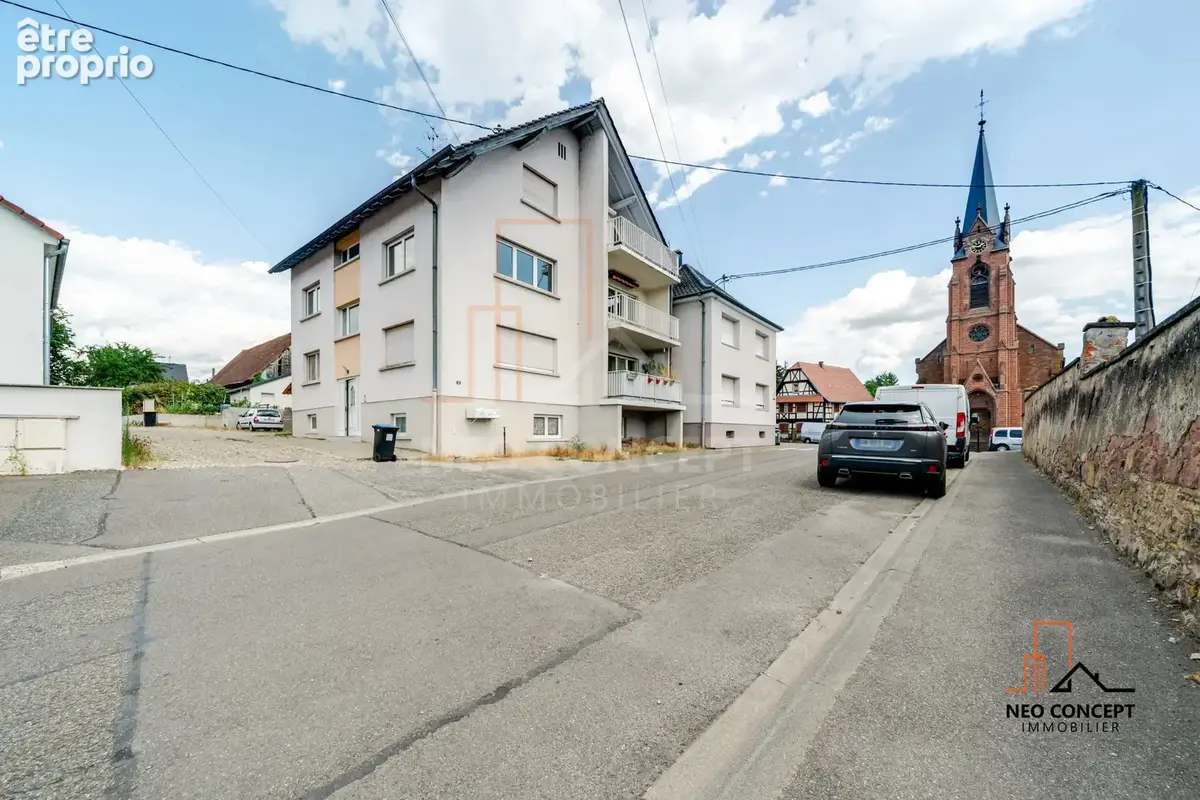 * GEUDERTHEIM - Très beau 3 pièces situé dans une petite copropriété de 3 logements, avec vue magnifique du balcon !! * - photo 2