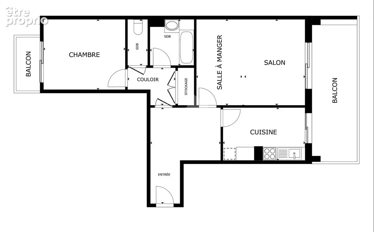 Appartement 59m² à nice - photo 18