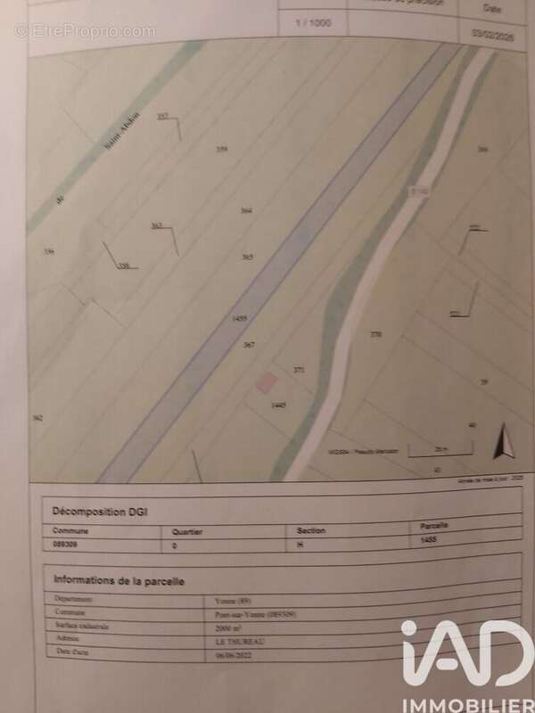 Photo 5 - Terrain à PONT-SUR-YONNE