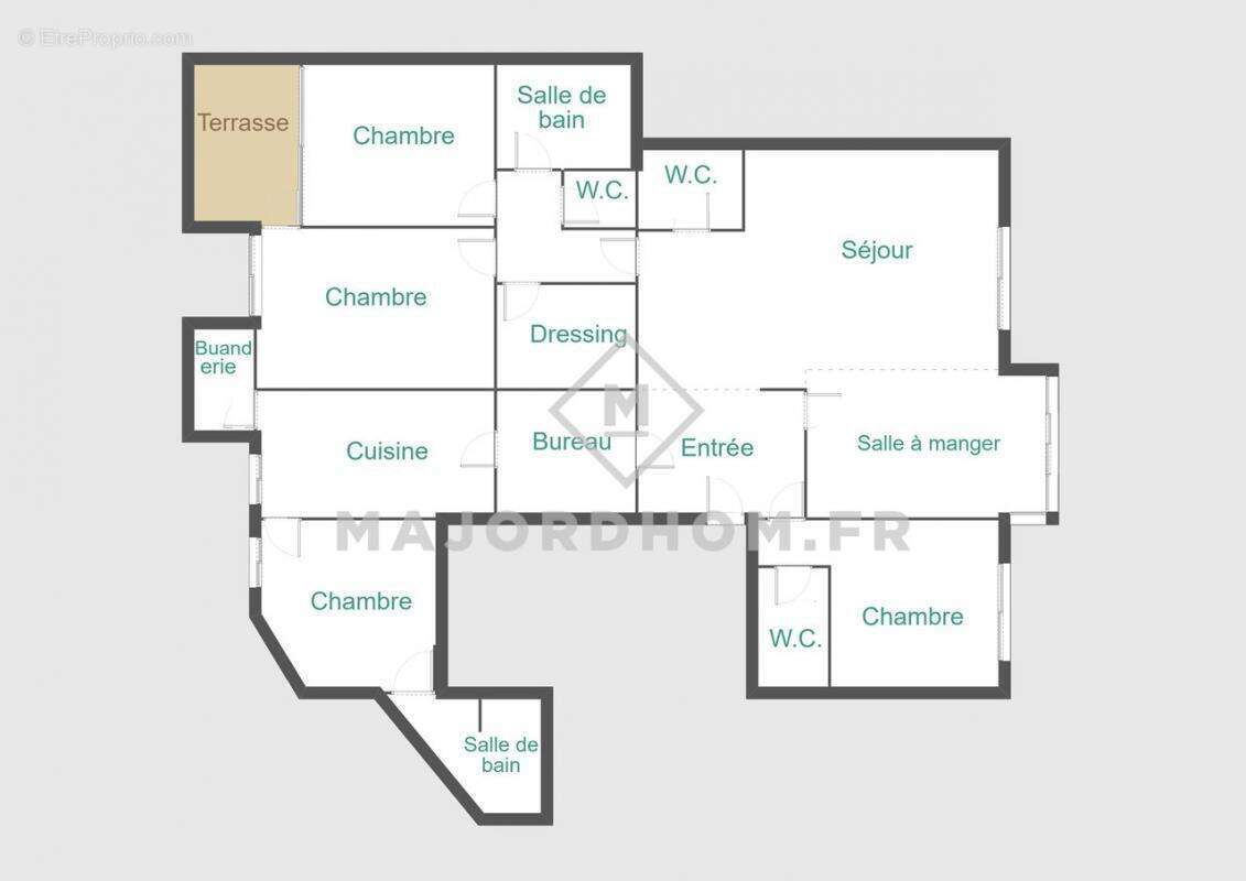 Appartement à MARSEILLE-6E