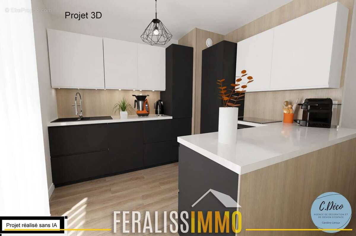 F4 en duplex tout neuf ! - photo 7