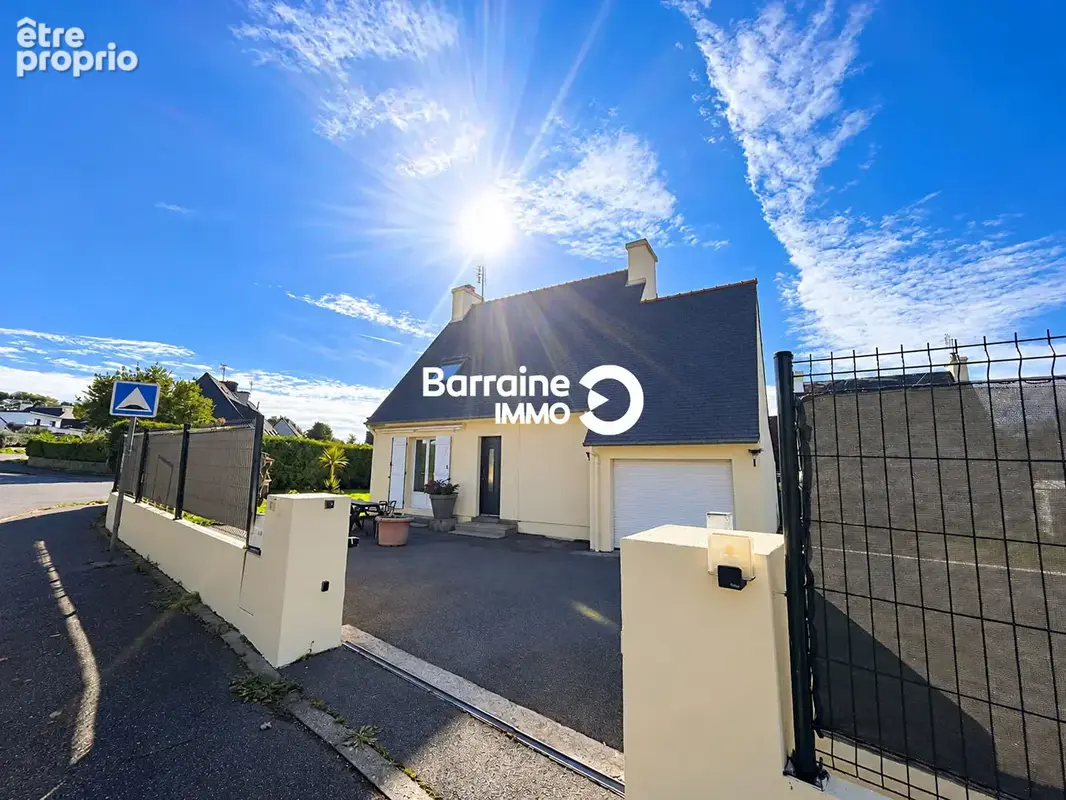 Maison a vendre plabennec - 4 chambres - jardin - dpe c - garage - parcelle 686m² - photo 2