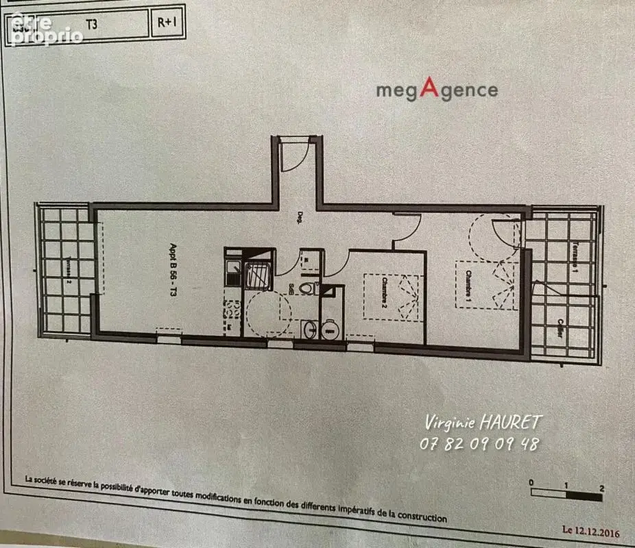 Appartement 58m² - 2 chambres- 2 terrasses - photo 10