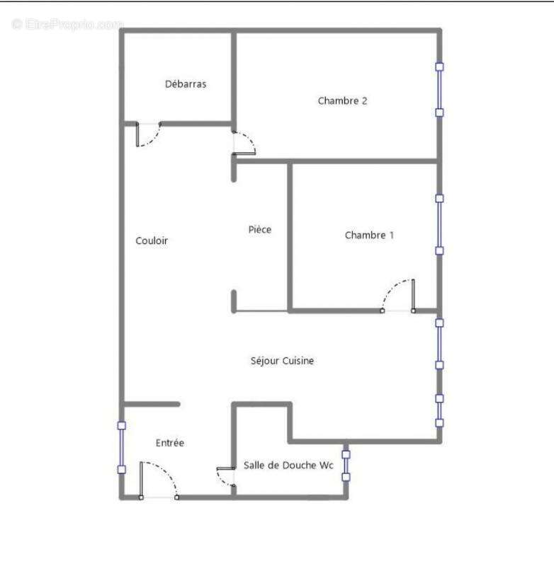 Appartement à SAINT-DENIS