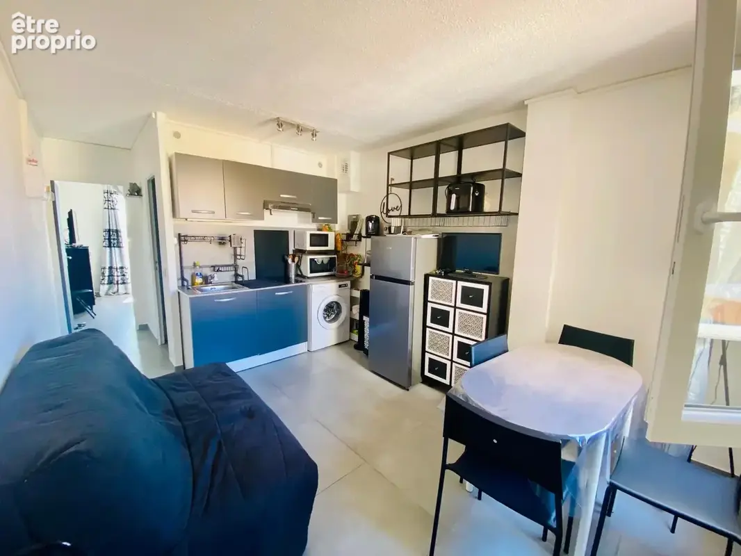 Le Barcarès   Résidence Nautica  Appartement T2 avec vue sur le lac marin et le Canigou - photo 2