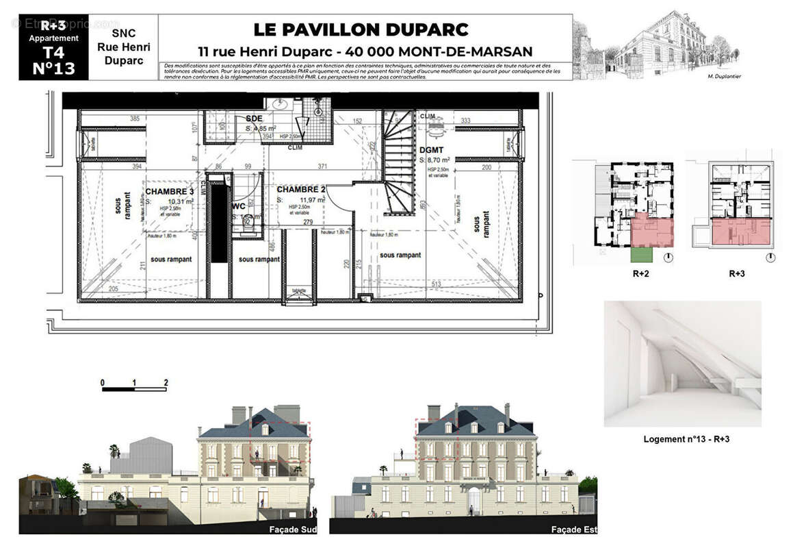 Appartement à MONT-DE-MARSAN