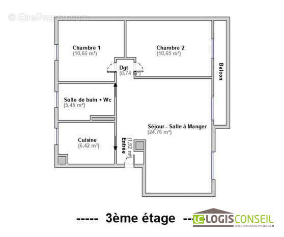 Appartement à BOURG-LA-REINE