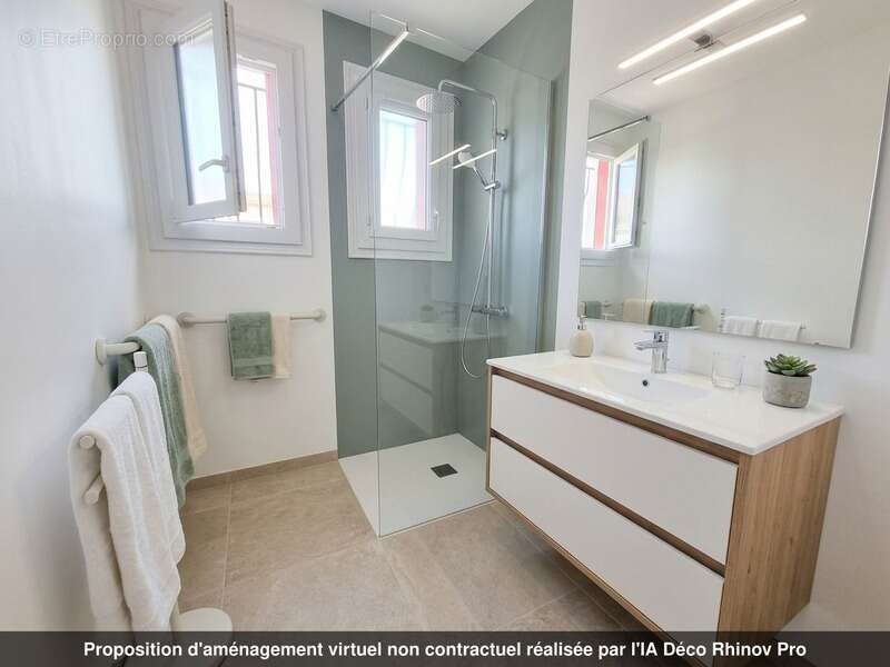 Maison de 100m² avec 4 chambres et beau terrain plat de 1382m² et possibilite de division parcellaire sur secteur tres calme a u - photo 8