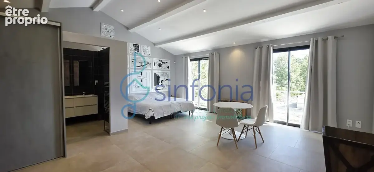 Maison contemporaine avec piscine et vue panoramique entre Uzès et Barjac - photo 6