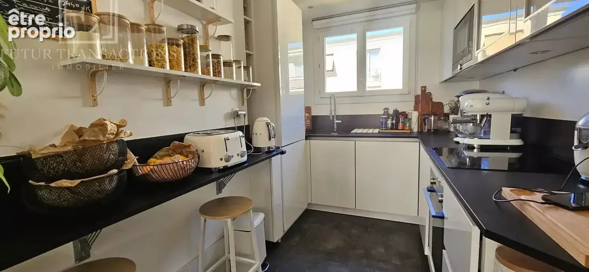 Colombes Centre-ville – appartement 5 pièces de 72 m² – double séjour – 3 chambres – cave. - photo 6