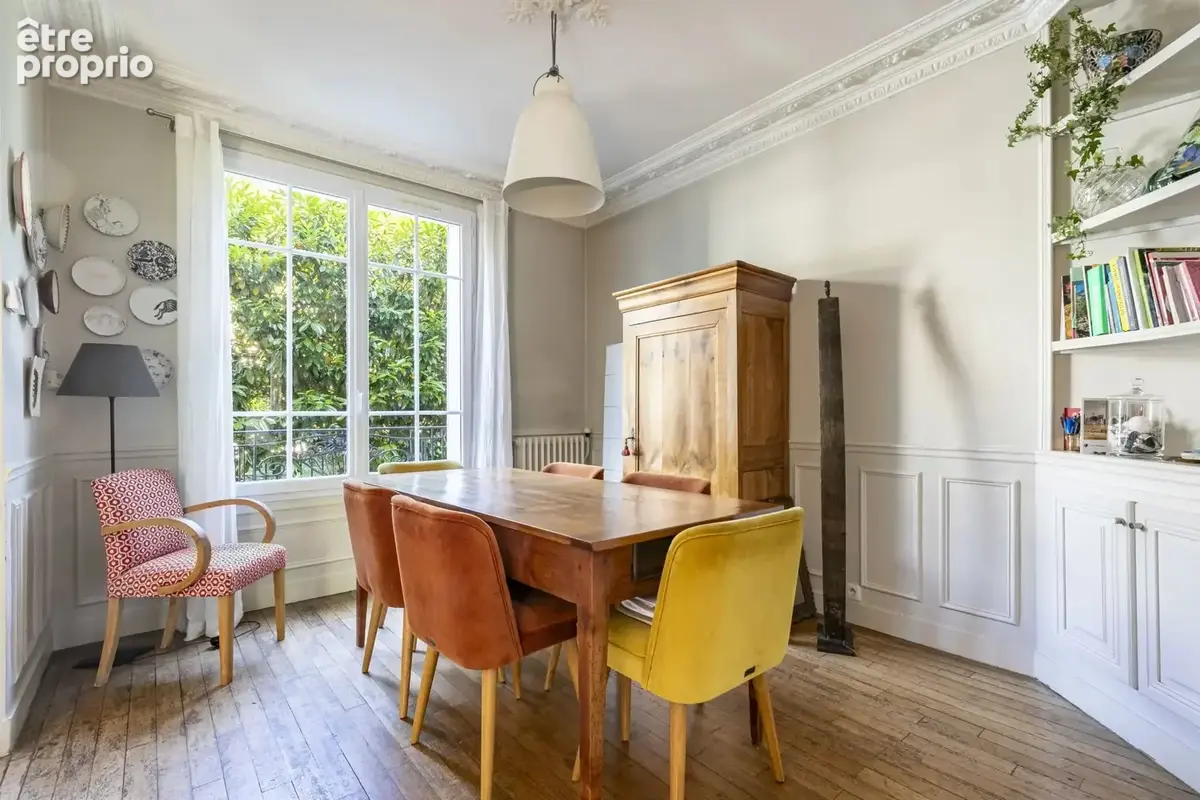 CHAVILLE -  Parc FOURCHON - Belle Meulière sur Terrain 494m² - photo 9