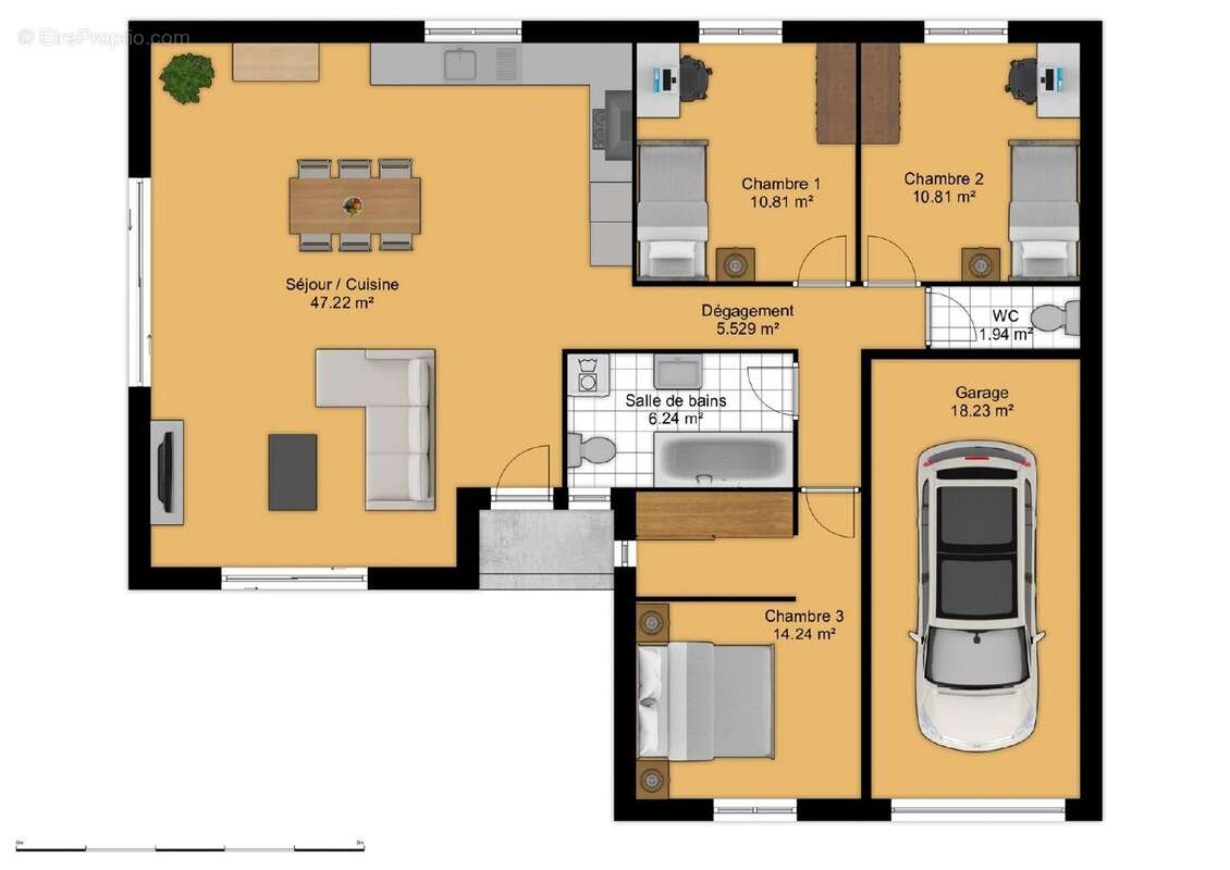 Maison à THEZAN-LES-BEZIERS