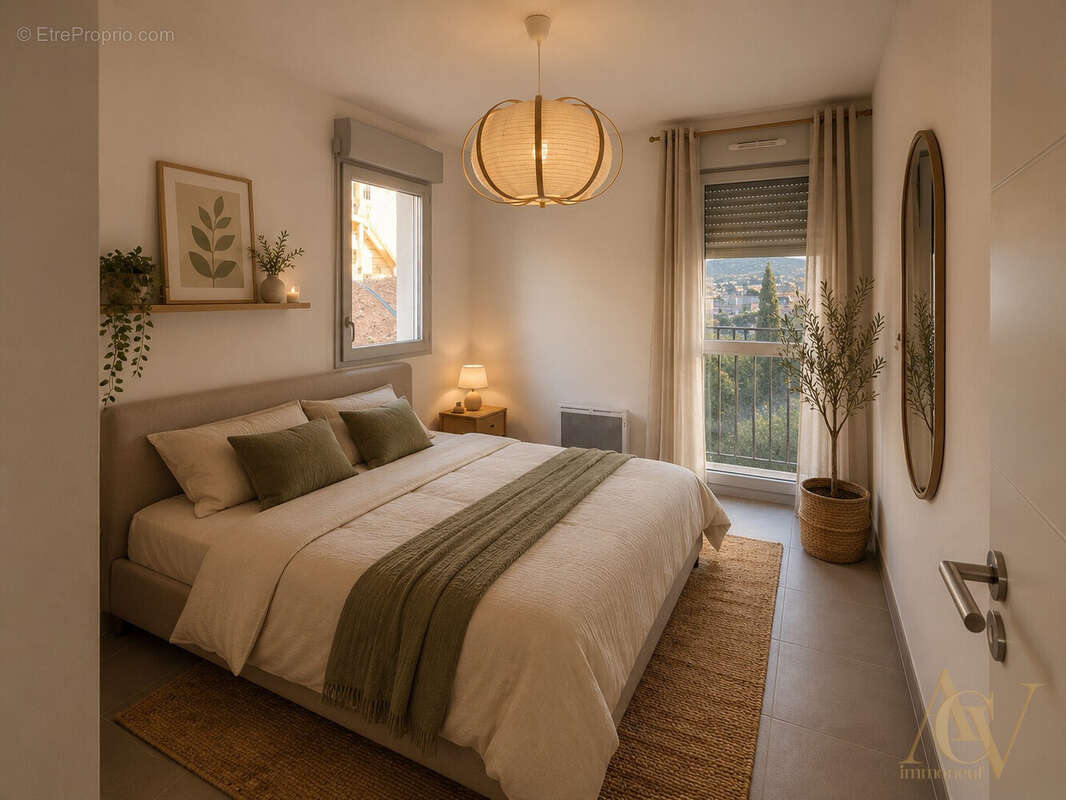 Superbe 3 Pièces dernier étage vue dégagée NICE 2 - Appartement à NICE
