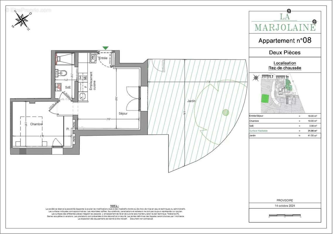 Appartement à MOUANS-SARTOUX