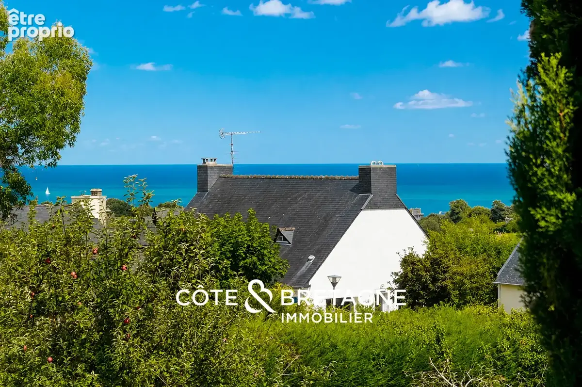 Maison contemporaine a plerin, proche des rosaires avec petite vue mer  réf : 202593 - photo 4