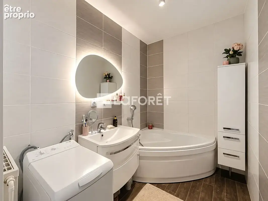 Caluire - t2  de 48 m² de standing avec balcon et vue dégagée - photo 6