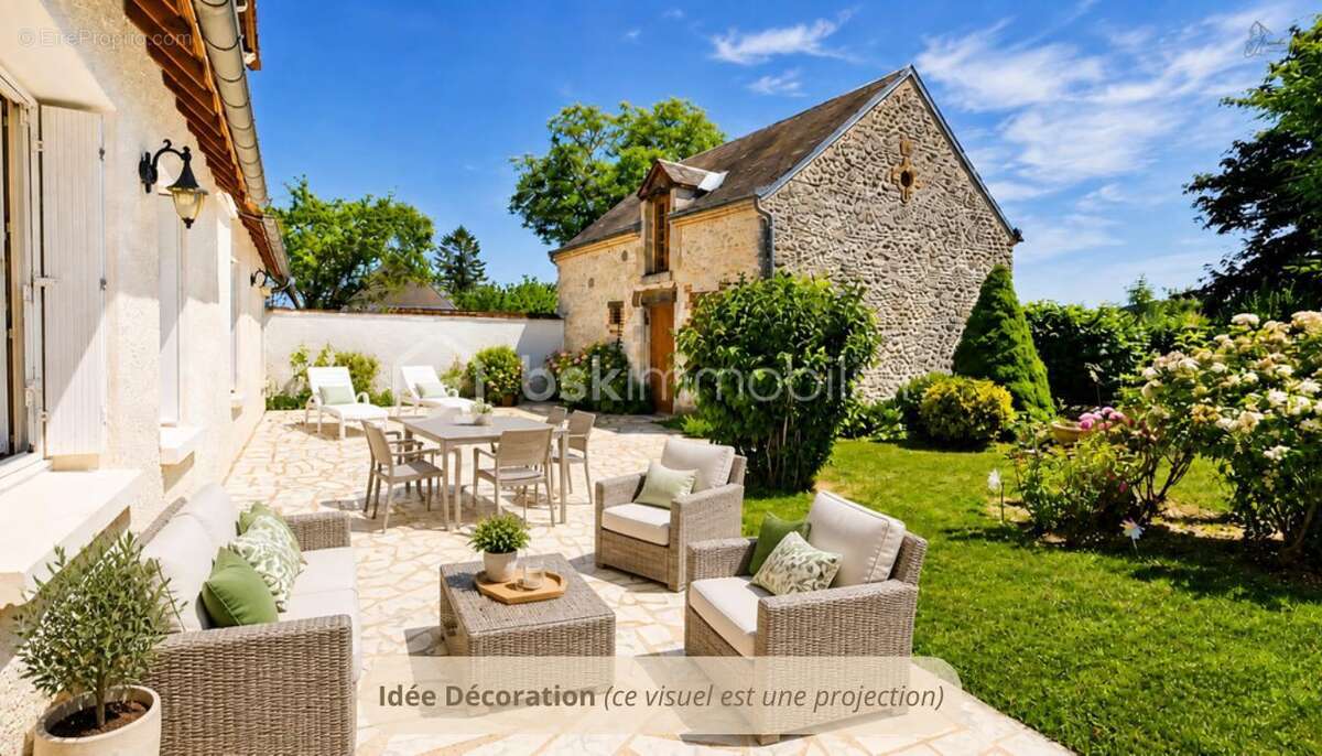 Maison de caractère avec dépendance aménageable à Aschères-le-Marché - photo 19