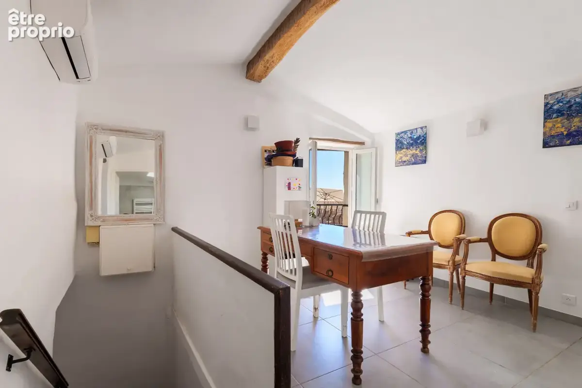 Tourrettes sur loup maison de village de charme avec vue mer, climatisation et 40 m2 de cave - photo 4