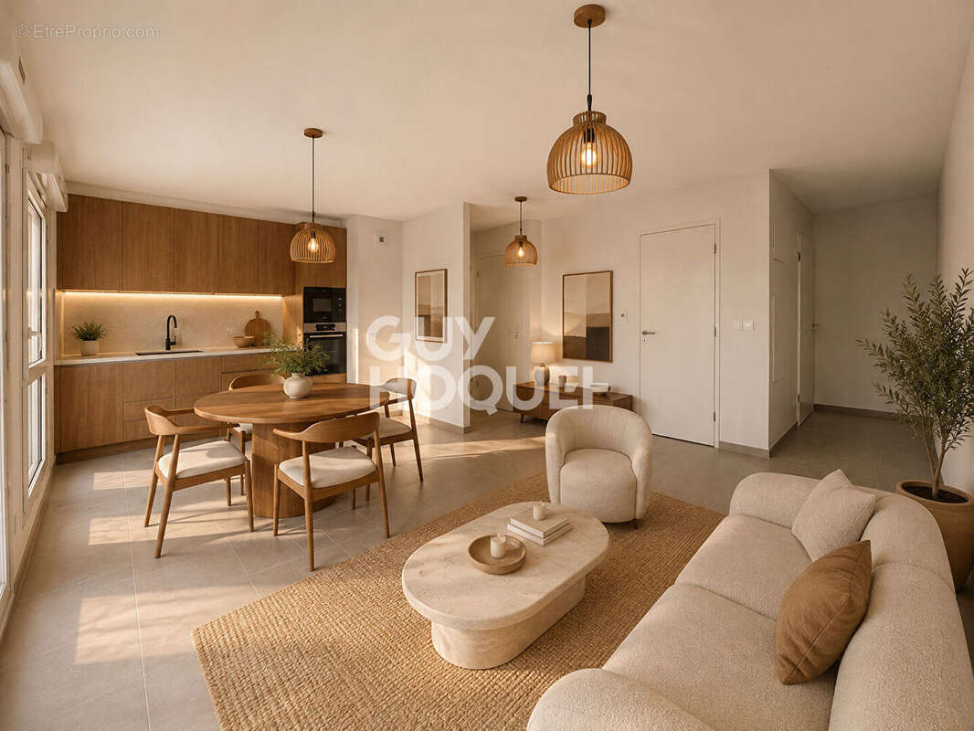 Appartement T3 de 64,39 m² - disponible à partir d'octobre 2026 - photo 2
