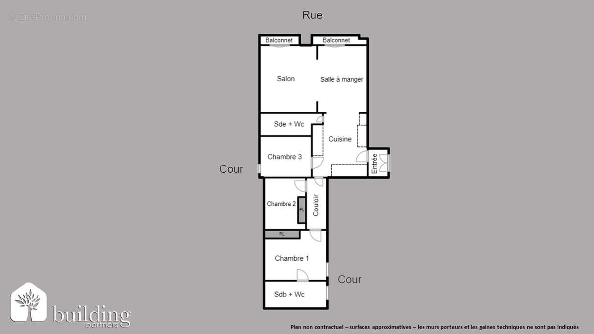 Appartement à PARIS-17E