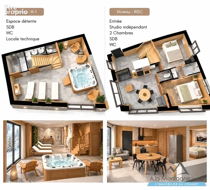 Maison 6 pièces 193 m² à vendre à La Cote-D'aime (73210) - photo 5