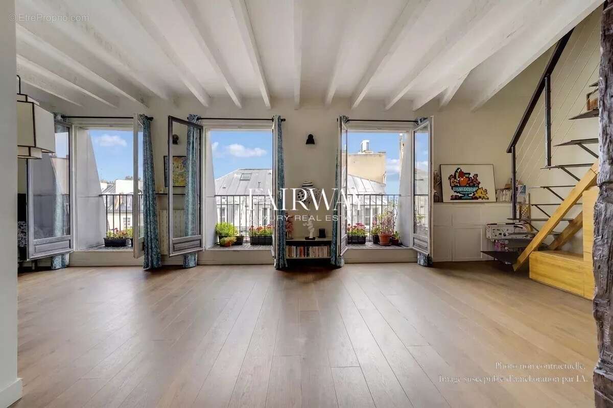 Duplex 2 Chambres – Paris 9ème – Square Montholon – Dernier Étage par Ascenseur - photo 2