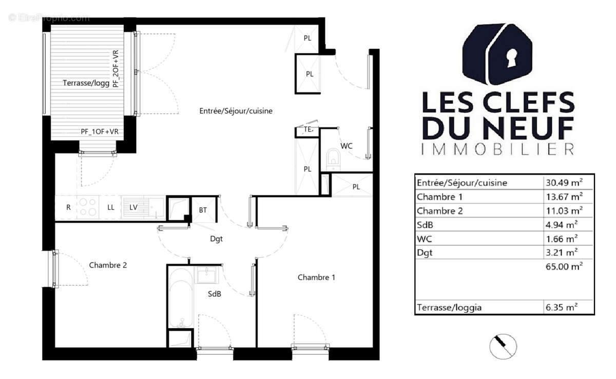 Appartement à TOULOUSE