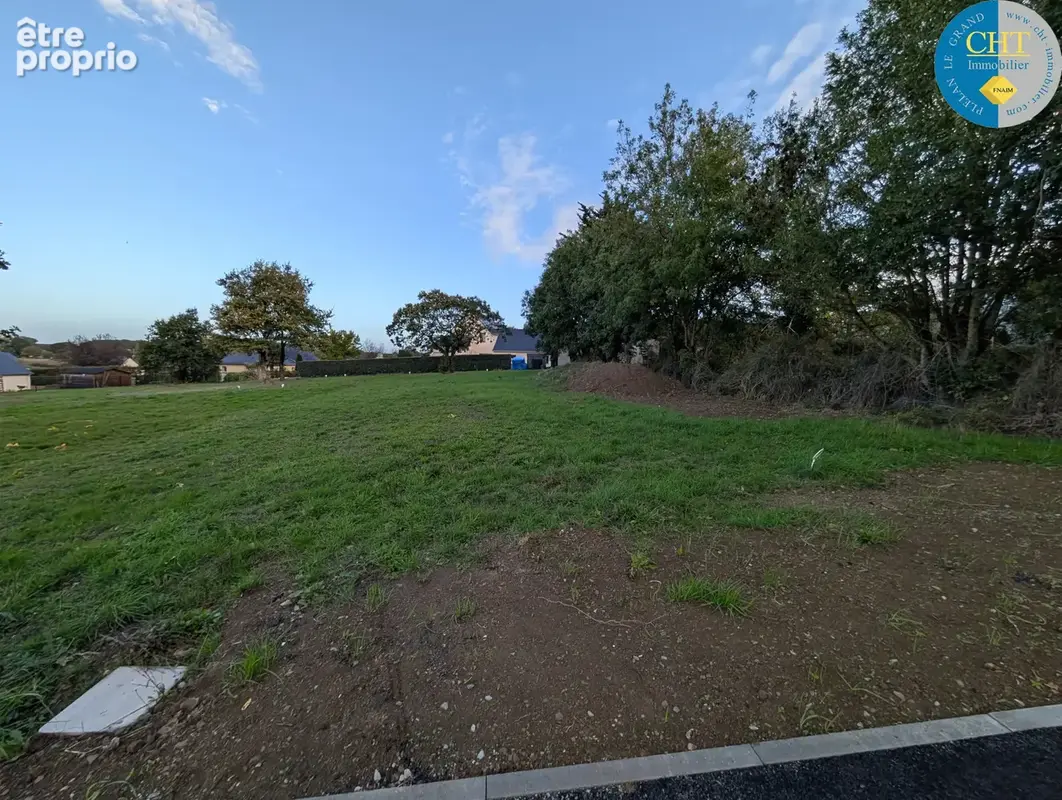 Terrain à bâtir viabilisé   bourg de comblessac (35330) avec cht immobilier - photo 2