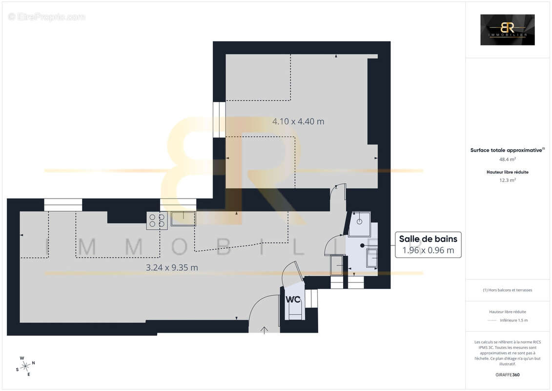 Appartement à PARIS-9E