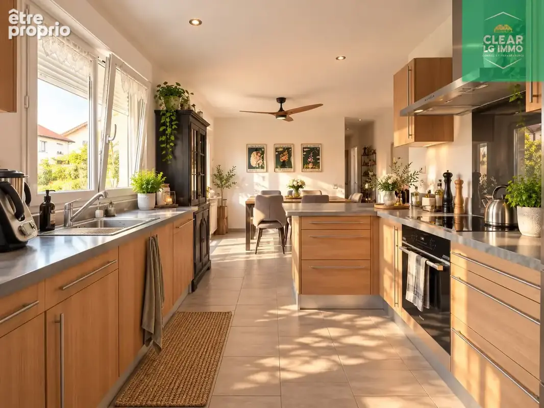 Maison plain-pied moderne proche Saint-Privat-la-Montagne - photo 7