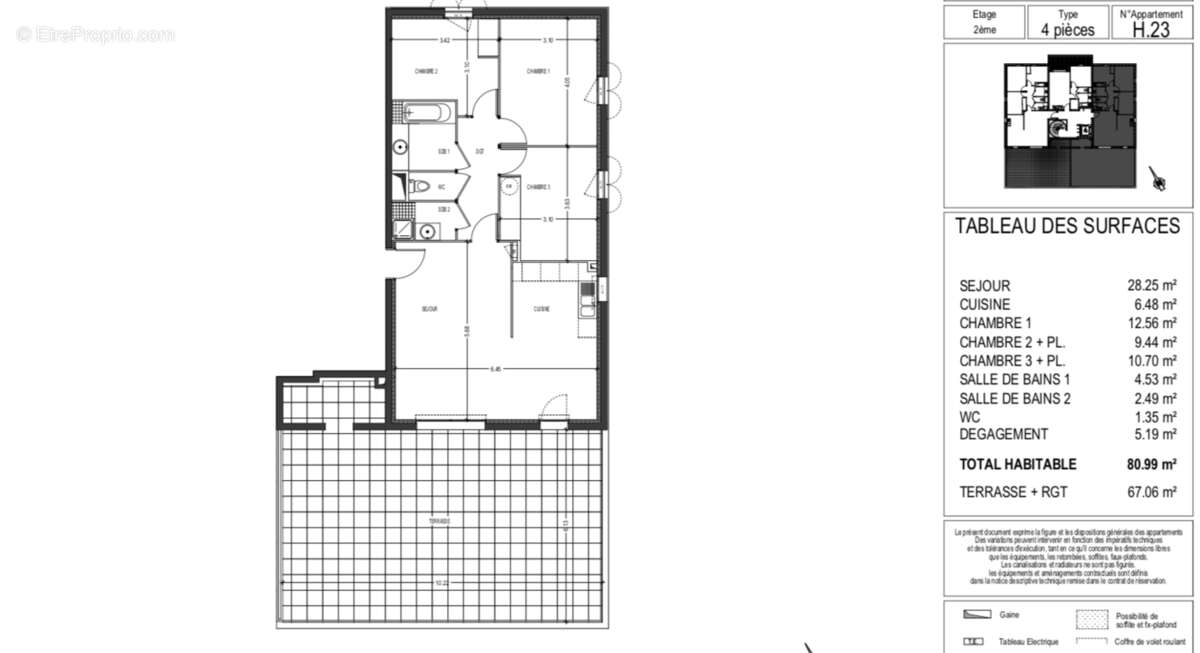 Appartement 81m² à marseille 13e arrondissement - photo 15