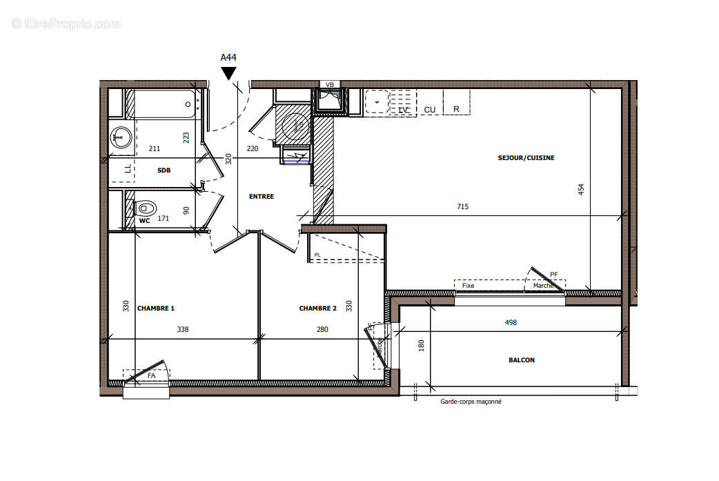 Appartement à BEZIERS