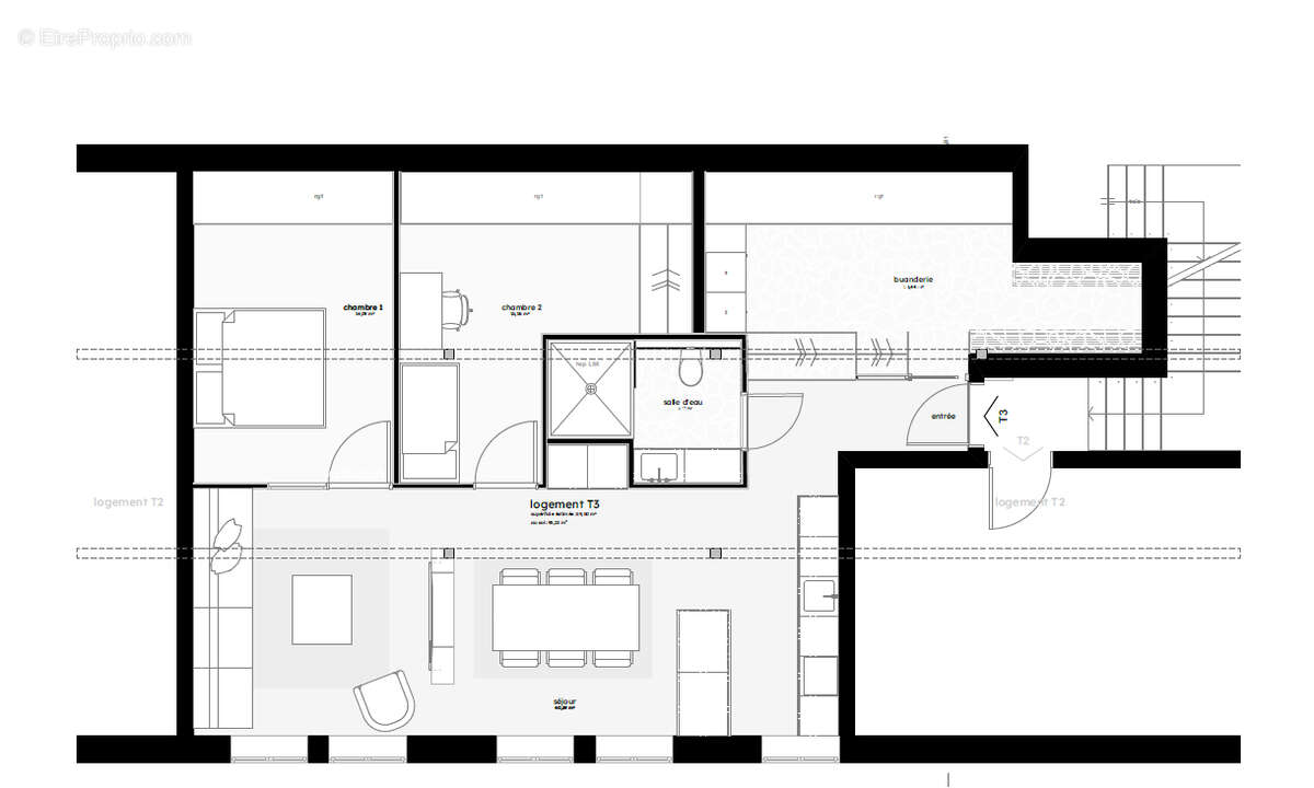 Appartement à LES FINS