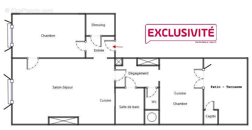 Appartement à MARSEILLE-1E