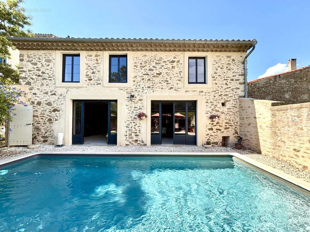 Une oasis privée : une magnifique maison en pierre restaurée au cœur du Minervois - photo 8
