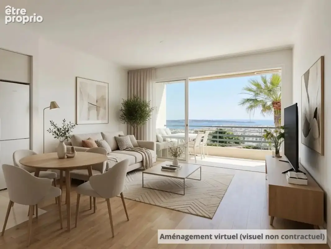 Cannes basse californie - dernier etage - terrasse - vue mer panoramique - photo 4