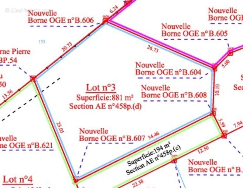 Terrain à LE PALAIS-SUR-VIENNE