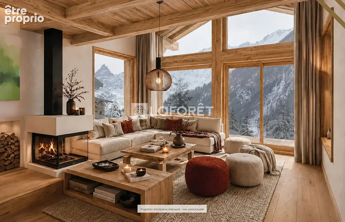 73210 PEISEY-NANCROIX Superbe chalet150m², terrasse, garages et jardin - photo 2