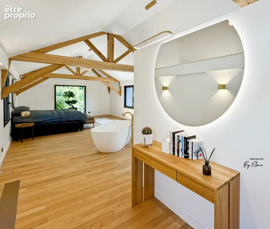 Villa d’architecte rénovée–20 min de Paris-face au parc du Château–Prestations haut de gamme - photo 17