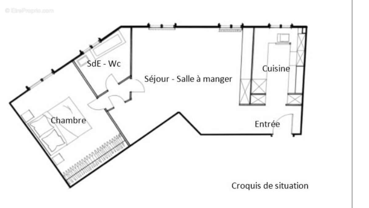Appartement à PARIS-18E
