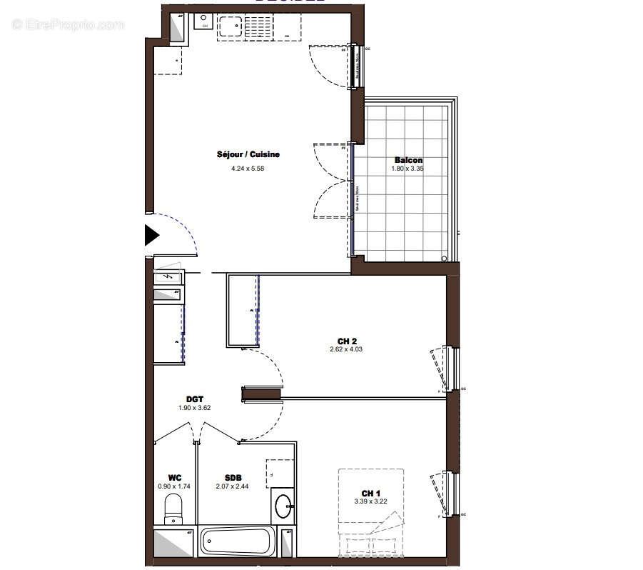 Appartement à DECINES-CHARPIEU