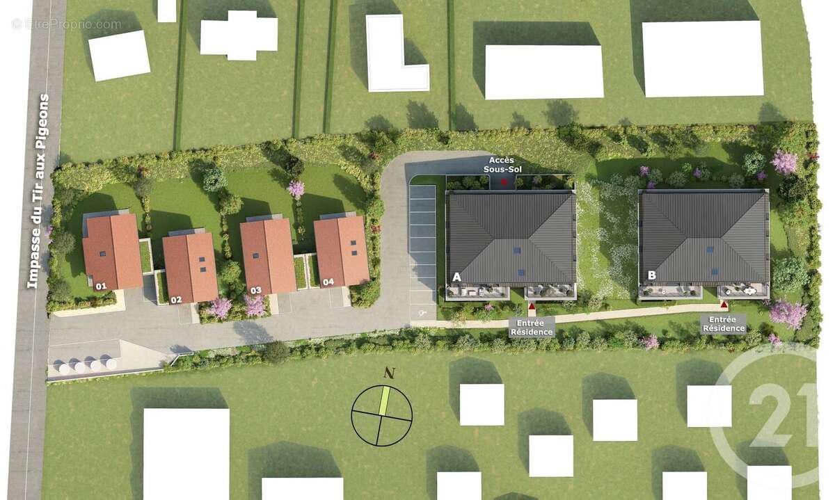 Appartement à EVIAN-LES-BAINS