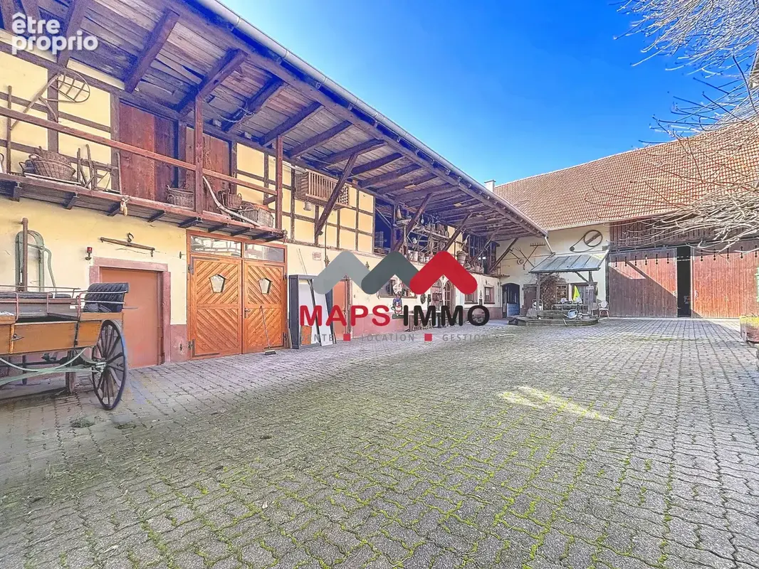 Ernolsheim-sur-bruche   corps de ferme de 1869   187 m2 habitables   450 m2 de dépendances   terrain de 13,52 ares - photo 2