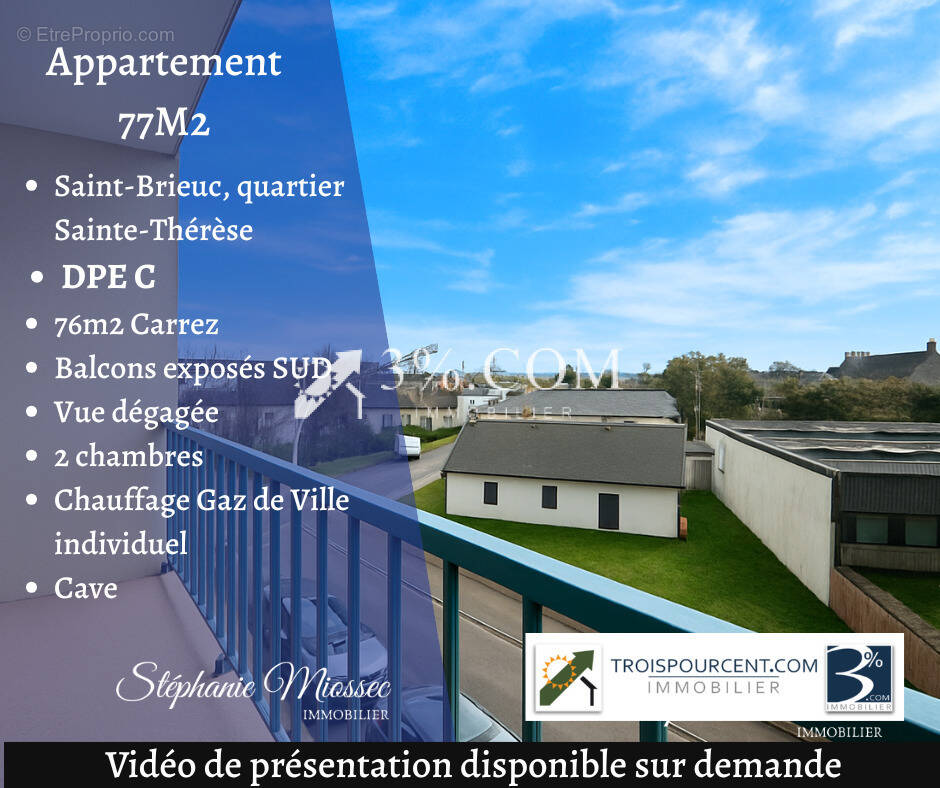 Appartement à SAINT-BRIEUC