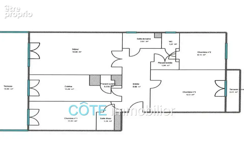 Appartement 4 pièces 80 m² à vendre à Antibes (06600) - photo 9